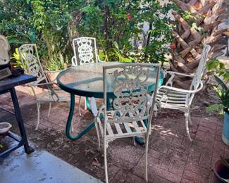 wrought iron furniture