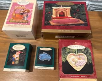 Hallmark Keepsake Ornament Collection Mixed Lot Of 6
