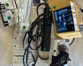 Miscellaneous Lot Pet Waste Bags, Outlet Surge Protector