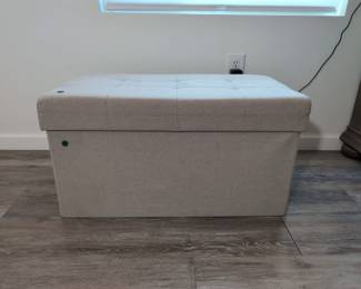 Upholstered Bench With Storage