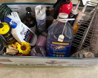 Fire Extinguisher, Cleaners, Caulk, Miscellaneous Lot