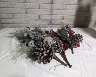 Holiday Pinecone Floral Picks Set Of 3