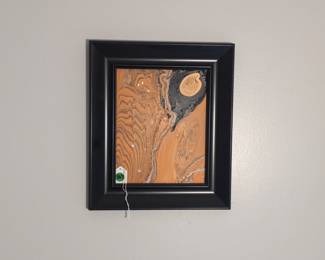 Hand Painted Framed Wall Art