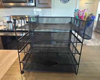 Wire Organizer And Pens