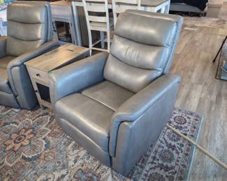Leather Style Power Reclining Chair