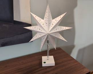 Paper Star Night Light