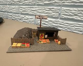 Model Power Ho Scale Mickeys Fruit Stand Scenic Accessory