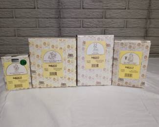 Precious Moments Figurines Set Of 4 Boxed Pieces