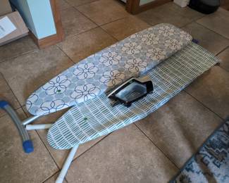 2 Ironing Boards & Iron