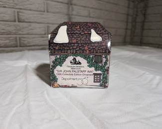 Department 56 Sir John Falstaff Inn Ornament 1995 Dickens Collectors Edition