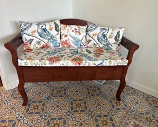 Vintage Style Settee