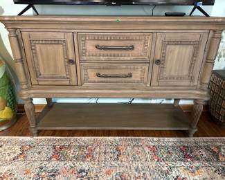 Cindy Crawford Home Grand Cayman Sandstone Tv Console (1 Of 4)