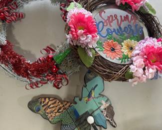 Seasonal Wreaths, Decorative Wall Hook