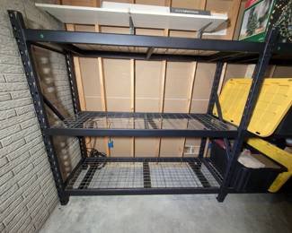Performax 3 Tier Heavy-duty Metal Shelving Unit (unit 1 Of 2)