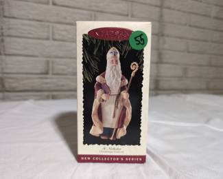 Hallmark Keepsake Ornament - St. Nicholas Christmas Visitors 1995