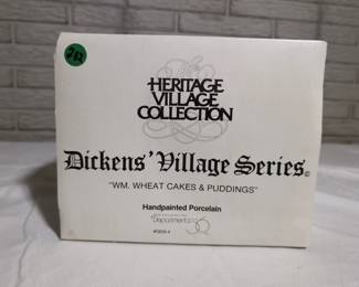 Dickens Village Series-"wm Wheat Cakes & Puddings"