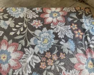 Floral Area Rug
