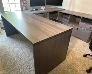 3 Piece Office/computer Desk With Storage