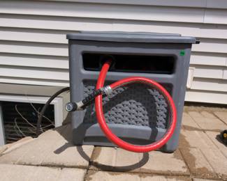 Hose Reel With Hose