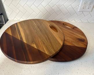 Round Wood Cutting Boards