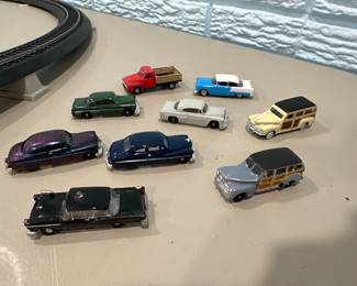 Ho Scale 1950s-60s Cars & Trucks Lot 9 Vehicles Well Detailed