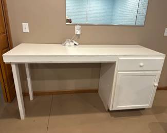 Sturdy Large White Desk