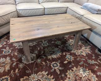 Rustic Solid Wood Coffee Table