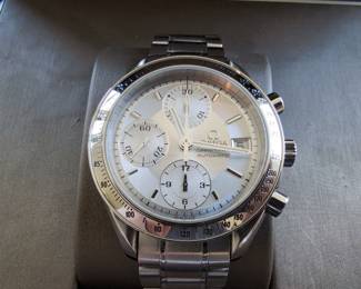 Omega Speedmaster Automatic Chronograph Date 3513.30 Stainless Steel, Box & Papers