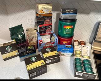 Assortment Of Coffee & Tea