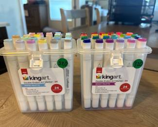 King-art Double Ended Art Markers
