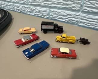 Ho Scale 1950s Era Cars & Trucks Mixed Lot Of 6 Vehicles