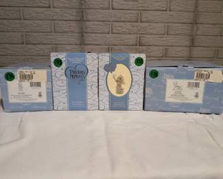 Precious Moments Set Of 4 With Boxes