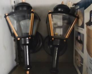 New outdoor lighting