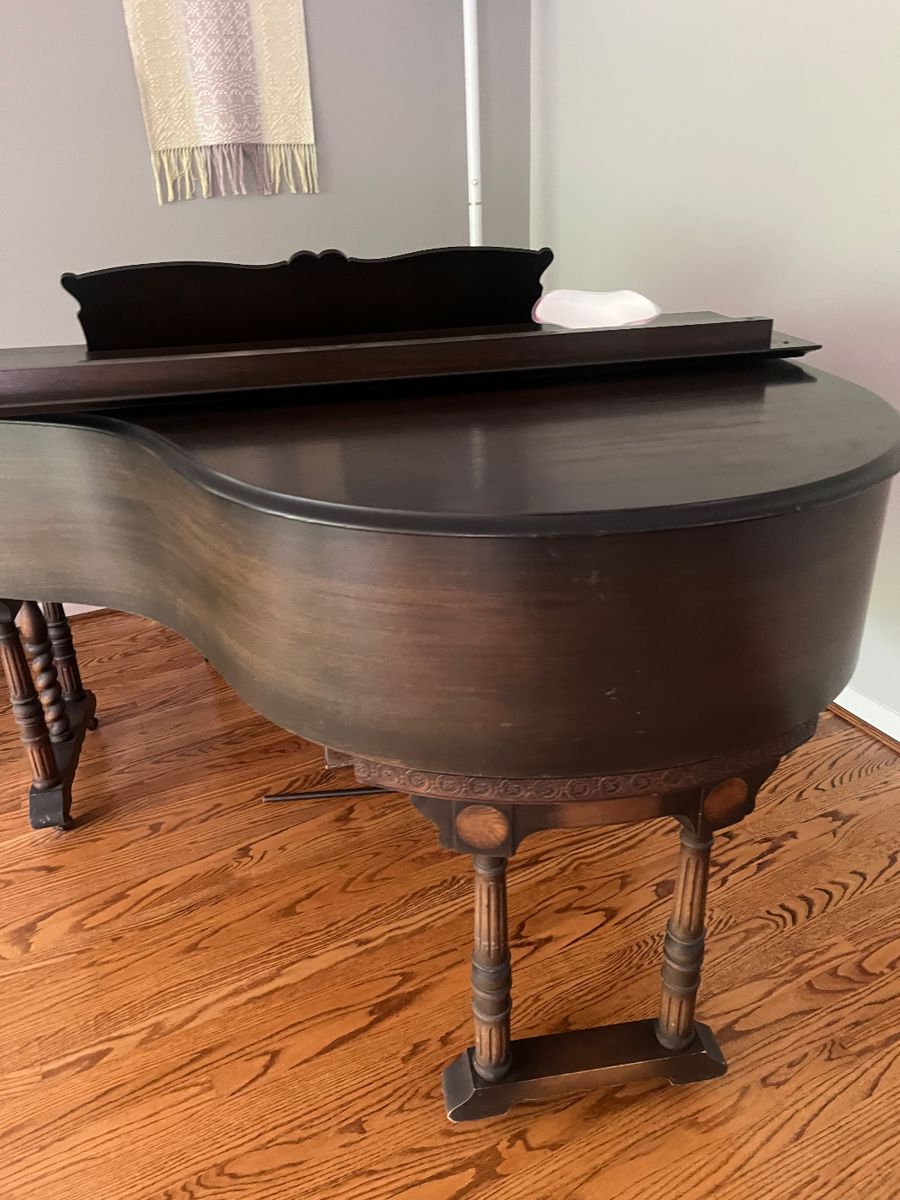 Piano with bench $400