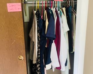 Clothing $3 each
Coats $10 each