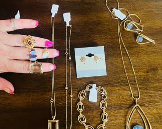 14k Mostly ( bracelet is 10k )