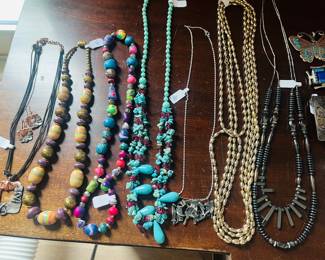Sterling / glass nicer jewelry