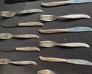 1960s TWA first-class flatware by International Silver Co