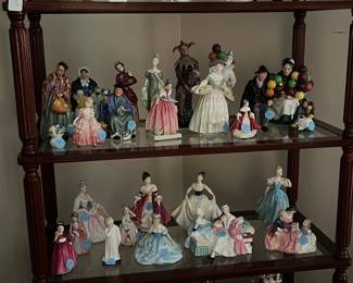 Royal Doulton Figurines (there are more that are not pictured)