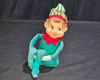 Vintage 1950's Knee Hugger Mischievous Elf