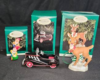 3 Hallmark Keepsake Ornament Collectors Club