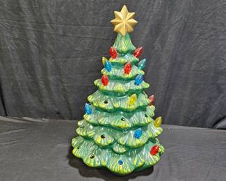 Vintage Ceramic Christmas Tree