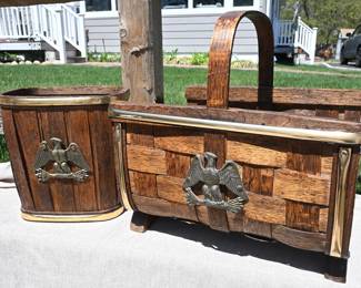 eagle wood firewood log holder