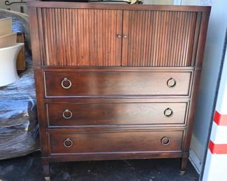 MCM highboy dresser
