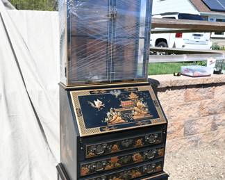 Asian Secretary Desk Curio Top ( 2 pieces)