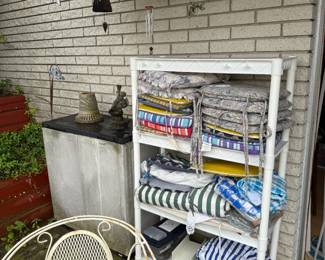 Storage Shelves, Cushions