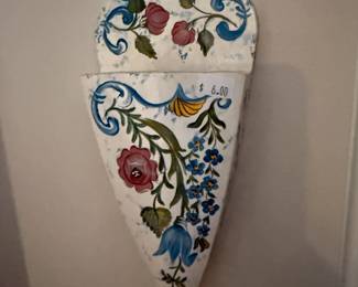 Ceramic Wall Pocket
