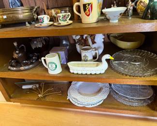 Misc Ceramic Mugs, Glassware