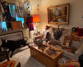 Framed Art, Sofa