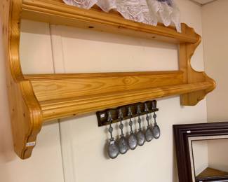 Wooden Wall Shelf